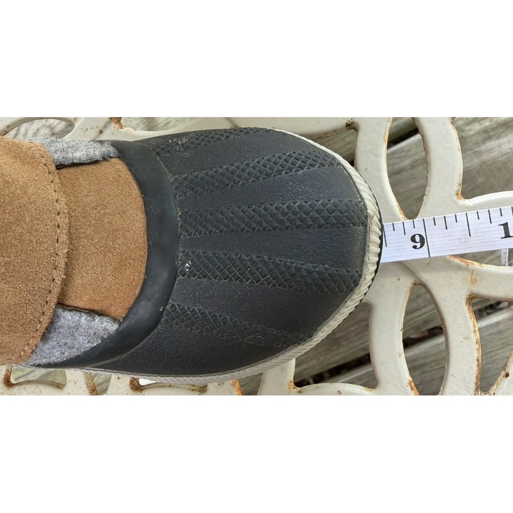 SOREL Kids Out N About Classic Waterproof Boots Grey Brown Felt Suede Size 13 - Picture 14 of 16